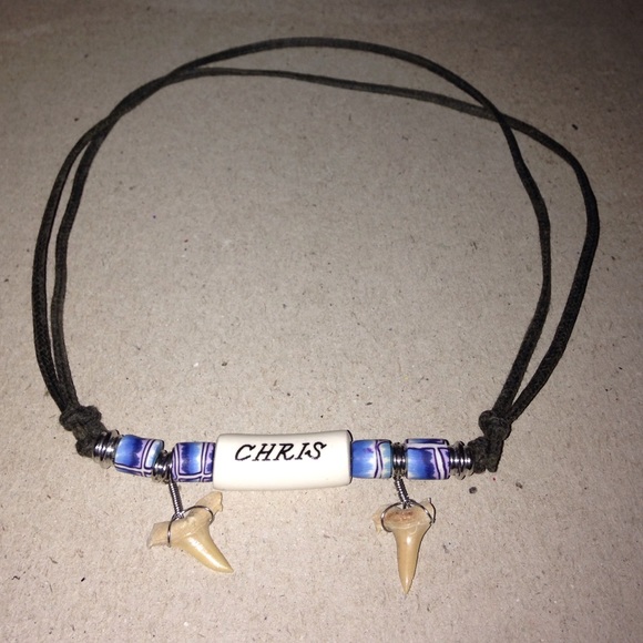 Shark tooth necklace