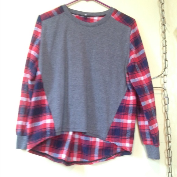 Plaid top