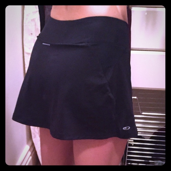 Black athletic skirt by Champion