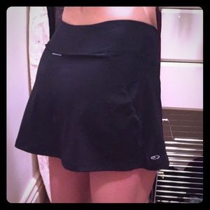 Black athletic skirt by Champion