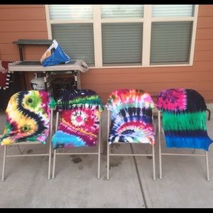 Tye Dye shirts size small, made by me.