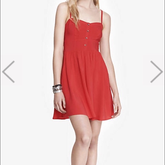 Express Sundress Red M