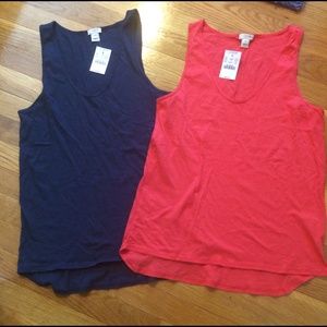 J crew tanks