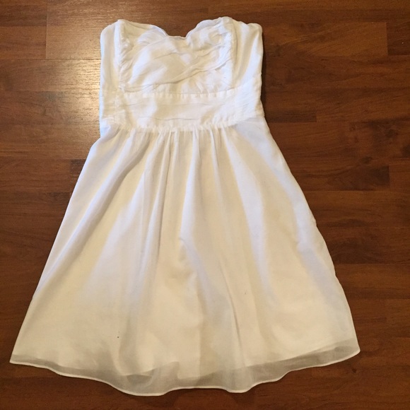 Express white tube dress