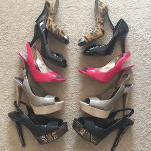 Jessica Simpson pumps, all size 81/2 or 381/2