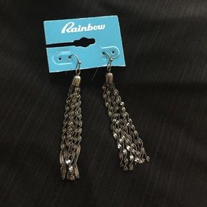 Pewter color earrings