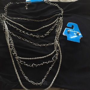 Earring with necklace