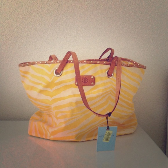 Antonio Melani Zebra Print Tote