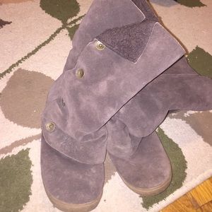 Blowfish suede boots size 8