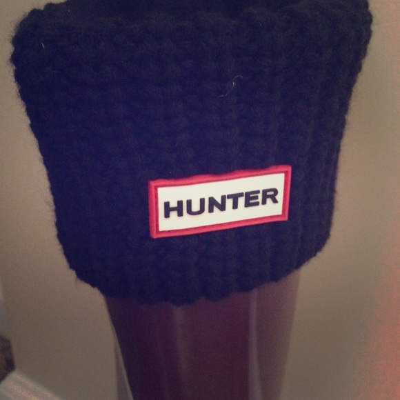 Hunter Boot Cardigan-Fleece Welly Socks!