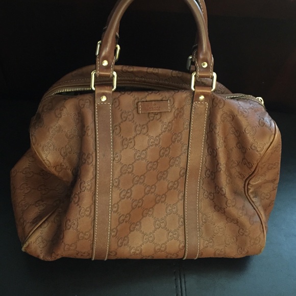 Gucci Tan speedy bag