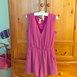 Bar III purple Romper
