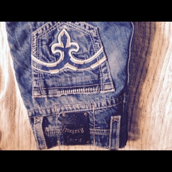 Men's Rock Revival Nathan Relaxed Straight 31 Jean
