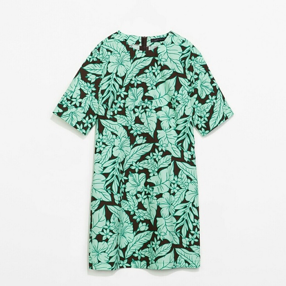 ZARA FLOWER PRINT DRESS