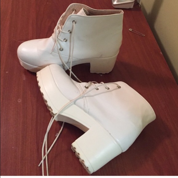 White boots