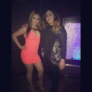 Neon Pink Club Dress