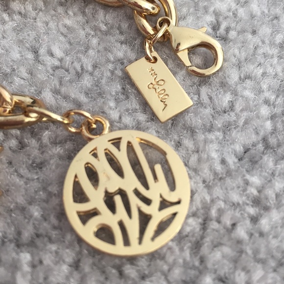 Lilly Pulitzer Jewelry - Gorgeous Lilly Pulitzer gold bracelet Lilly Pulitzer Jewelry - Gorgeous Lilly Pulitzer gold bracelet