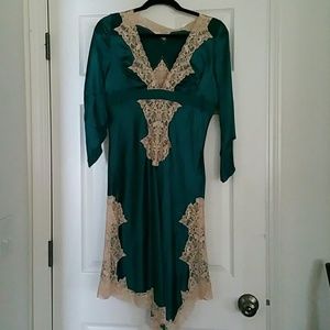 Silk and Lace Blouse