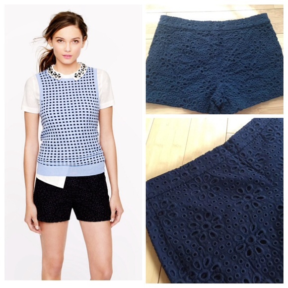 J. Crew Pants - ❗️100K SALE❗️NWOT J Crew Eyelet Shorts