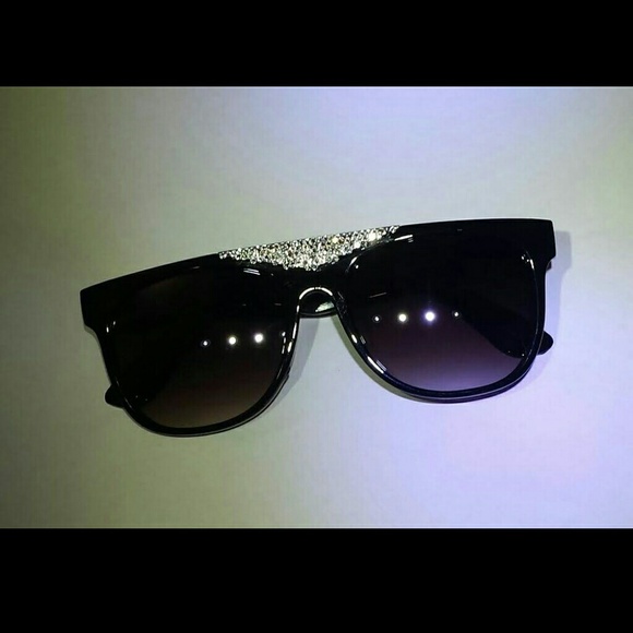 Flashy 44s Black Flat Top Sunglasses