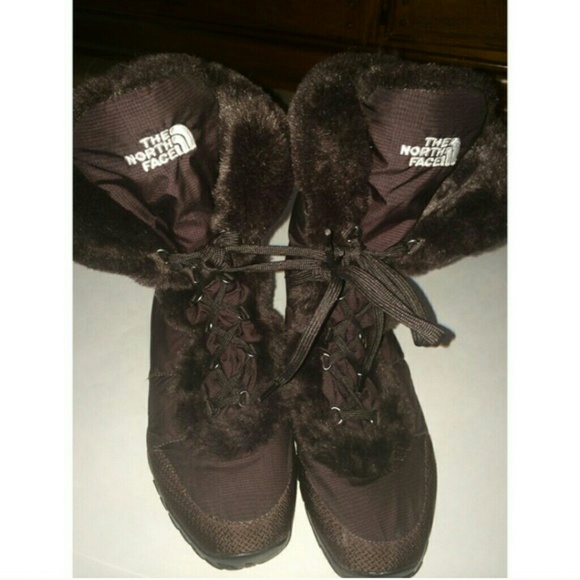 Size 10 Dark Brown North Face Boots