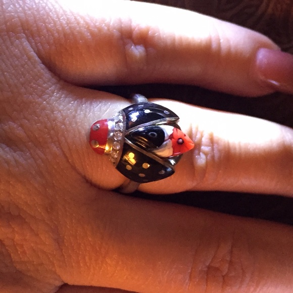 Murano Glass silver 925 Ring +earrings by Alan K - Picture 3 of 4