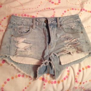 American Eagle jean shorts