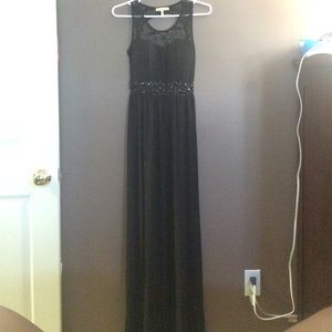 Formal black dress
