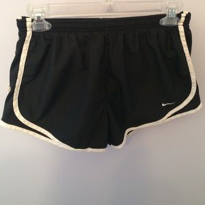 Nike fit dry running shorts- women's