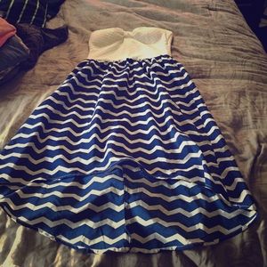 Charlotte Russe chevron dress