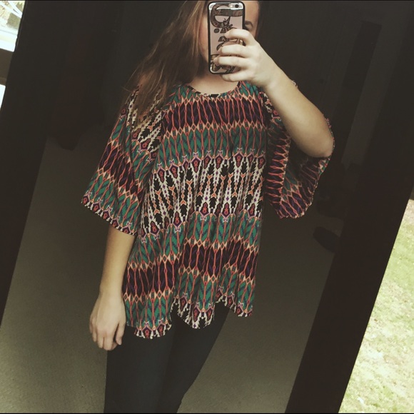 American Eagle Outfitters Tops - [SOLD!] Aztec Blouse