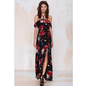 Nasty Gal Coming Up Roses Dress
