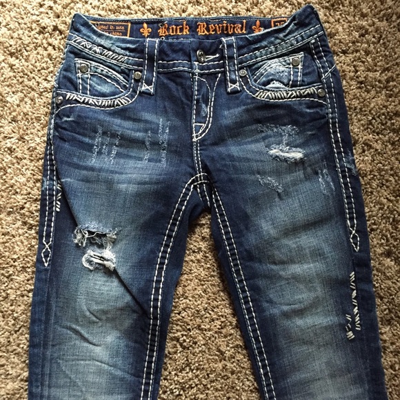 Rock Revival Boot Cut Jeans - Size 25
