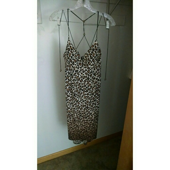 Cheetah Cocktail Dress
