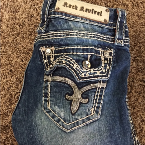 Rock Revival Boot Cut Jeans - Size 25