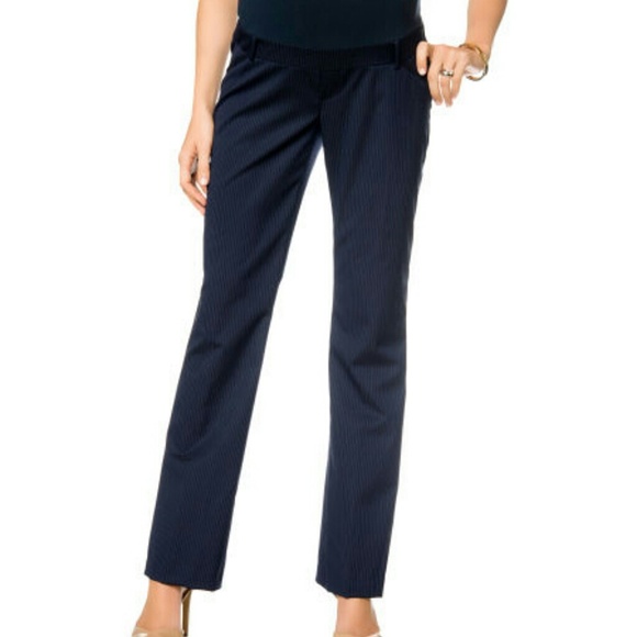 Black Suiting Maternity Pants