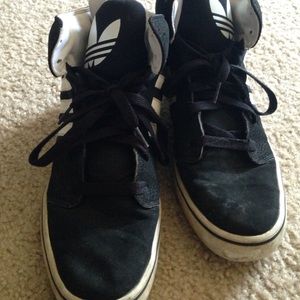 Adidas high tops size 10
