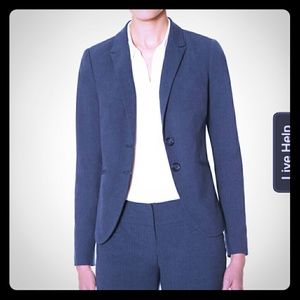 Blue Two Button Blazer