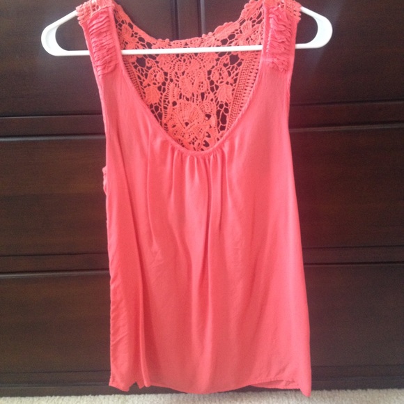 Forever 21 Tank Top with Crochet Back