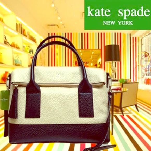 Like new Black and Tan Kate spade handbag!