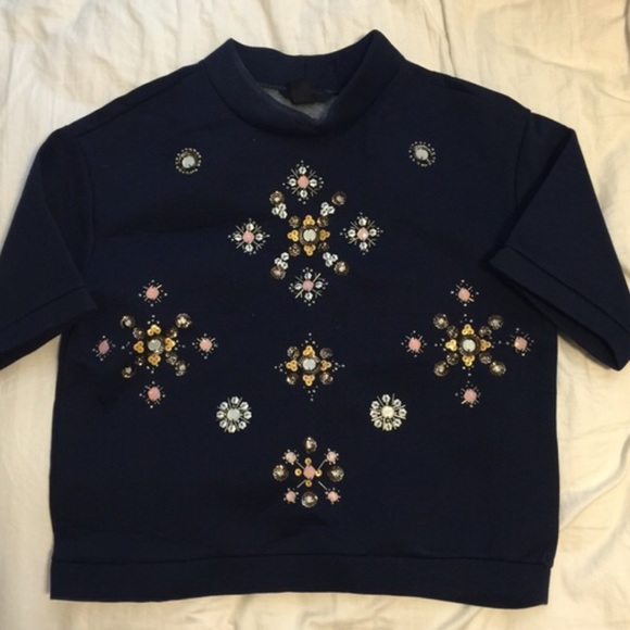 Jeweled sweater