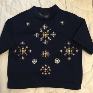 Jeweled sweater