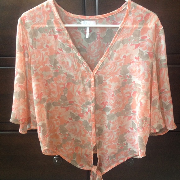 Kirra Floral Button Up Blouse