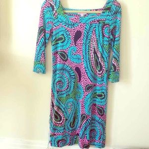 Lilly Pulizter Paisley Shift Dress!
