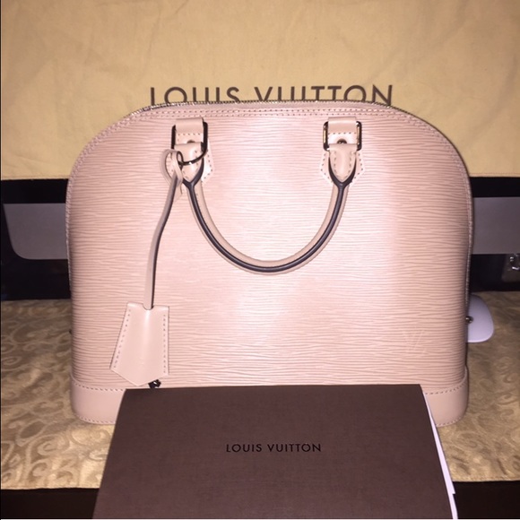 Authentic Louis Vuitton Alma PM Epi in Dune - Picture 2 of 4