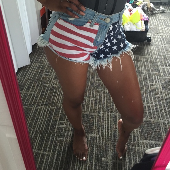 July 4th shorts - Picture 3 of 4