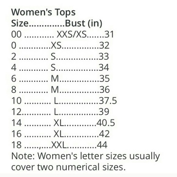Sizes