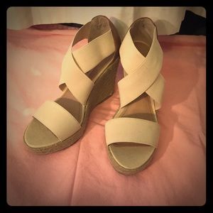 Cream Steve Madden Wedge