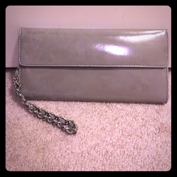 Bitten by Sarah Jessica Parker BNWT Grey Clutch