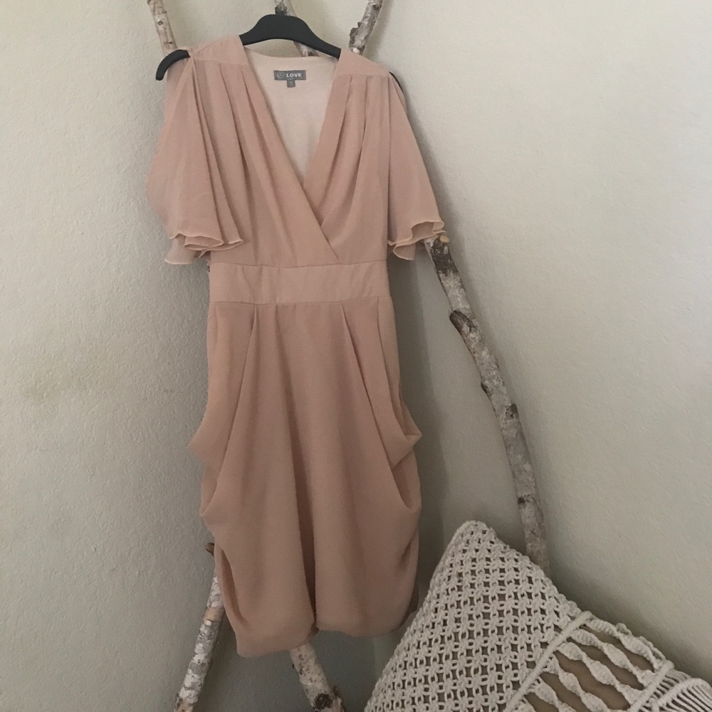 Blush Pink Dress (Boutique)